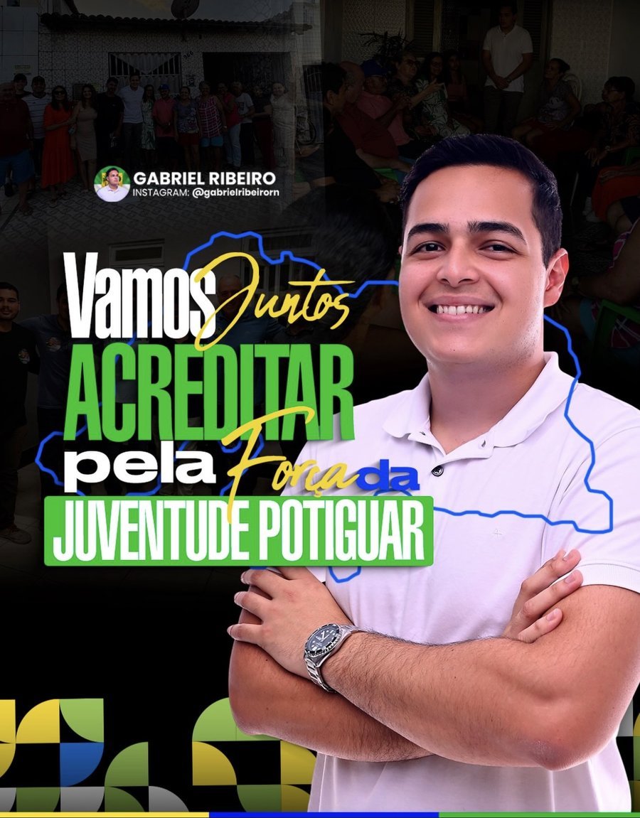 Publicacao da campanha de Gabriel Ribeiro